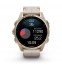 Смарт-годинник Garmin fenix 8 AMOLED (43 мм) Sapphire золотистий/вапняково-сірий шкіряний ремінець ексклюзив (010-02903-40)