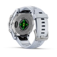 Смарт-годинник Garmin fenix 8 AMOLED (43 мм) сріблястий/білий камінь (010-02903-00)