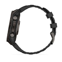 Смарт-годинник Garmin fenix 8 AMOLED (47 мм) Sapphire карбоново-сірий DLC титан чорний/гравійно-сірий (010-02904-21)