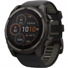 Смарт-годинник Garmin Fenix 8 Solar 51mm: Броньований сапфіром та загартований сонцем