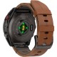 Смарт-годинник Garmin fenix 8 Pro AMOLED (47 мм) Sapphire карбоново-сірий DLC титан з каштановим шкіряним ремінцем (010-03198-40)