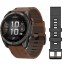 Смарт-годинник Garmin fenix 8 Pro AMOLED (51 мм) Sapphire кольору сірий DLC титан з шкіряним ремінцем (010-03199-40)