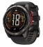 Смарт-годинник Garmin Fenix 8 Pro MicroLED Sapphire 51mm сірий DLC Titanium з чорним силіконовим ремінцем (010-03380-01)