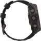 Смарт-годинник Garmin Fenix 8 Pro MicroLED Sapphire 51mm сірий DLC Titanium з чорним силіконовим ремінцем (010-03380-01)