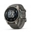Смарт-годинник Garmin Fenix 9 Solar 43mm з титановим корпусом та світло-сірим силіконовим ремінцем (010-04761-11)