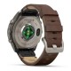 Garmin Fenix 9 Pro 47mm inReach Brown Leather Strap (010-04336-41)