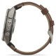 Garmin Fenix 9 Pro 47mm inReach Brown Leather Strap (010-04336-41)