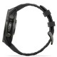 Смарт-годинник Garmin Fenix 9 Carbon Gray DLC (47 мм) з чорним силіконовим ремінцем 010-04762-11