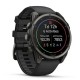 Смарт-годинник Garmin Fenix 9 Carbon Gray DLC (47 мм) з чорним силіконовим ремінцем 010-04762-11
