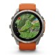 Garmin Fenix 9 Pro 51mm inReach Orange Strap (010-04337-01)