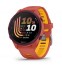 Смарт-годинник Garmin Forerunner 170 Music вогняно-рожевий з силіконовим ремінцем кольору манго (010-03920-13)