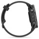Смарт-годинник Garmin Forerunner 970 з сірим безелем з титану DLC та чорним ремінцем 010-02969-10