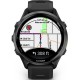 Смарт-годинник Garmin Forerunner 970 з сірим безелем з титану DLC та чорним ремінцем 010-02969-10