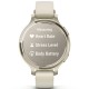 Смарт-годинник Garmin Lily 2 Active у кольорі біле золото 010-02891-00