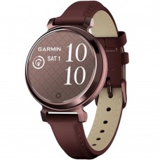Смарт-годинник Garmin Lily 2 Classic кольору бронза з шкіряним ремінцем 010-02839-03
