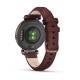 Смарт-годинник Garmin Lily 2 Classic кольору бронза з шкіряним ремінцем 010-02839-03