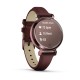 Смарт-годинник Garmin Lily 2 Classic кольору бронза з шкіряним ремінцем 010-02839-03