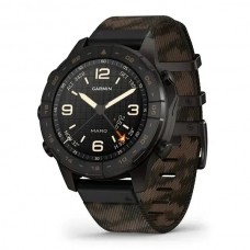 Смарт-годинник Garmin MARQ Commander (Gen 3) з жаккардовим нейлоновим ремінцем коричневого кольору (010-04549-30)