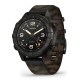 Смарт-годинник Garmin MARQ Commander (Gen 3) з жаккардовим нейлоновим ремінцем коричневого кольору (010-04549-30)
