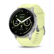 Смарт-годинник Garmin Venu 4 (45 мм) Silver/Citron (010-03014-02)
