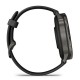 Смарт-годинник Garmin Venu 4 (45 мм) сланцевий із чорним силіконовим ремінцем (010-03014-00)