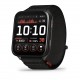 Спортивний годинник Garmin Venu X1 Black з титановим корпусом та чорним нейлоновим ремінцем ComfortFit 010-02980-02