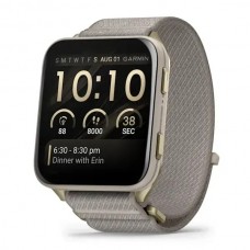 Спортивний годинник Garmin Venu X1 Black з титановим корпусом та чорним нейлоновим ремінцем ComfortFit 010-02980-09