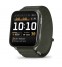 Спортивний годинник Garmin Venu X1 зелені  з титановим корпусом та нейлоновим хакі ремінцем ComfortFit 010-02980-03